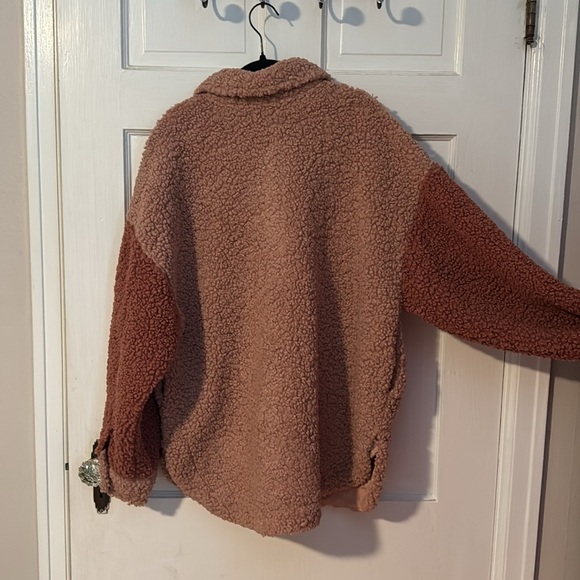 Blu Pepper NWT Women's Sherpa Jacket Size Medium - Picture 9 of 11